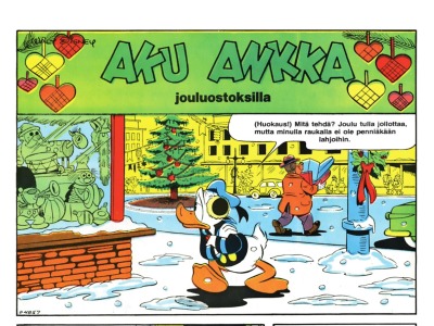 Aku Ankka jouluostoksilla