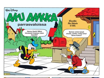 21169 Aku Ankka parrasvaloissa