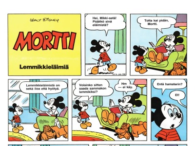 Lemmikkieläimiä