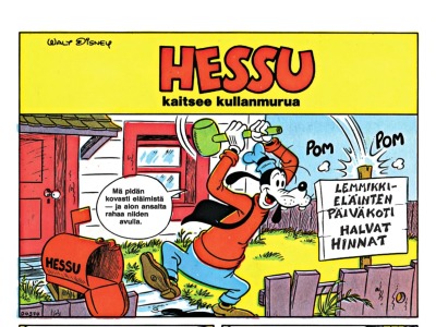 Hessu kaitsee kullanmurua