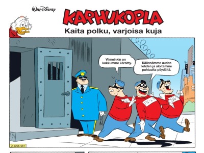 Kaita polku, varjoisa kuja