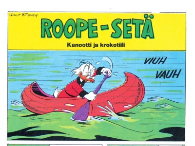 Kanootti ja krokotiili