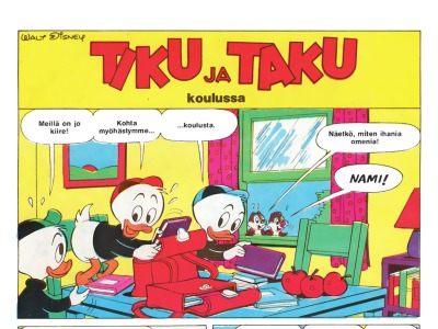 Tiku ja Taku koulussa