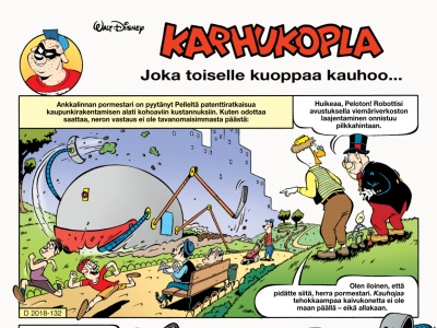 31259 Joka toiselle kuoppaa kauhoo...