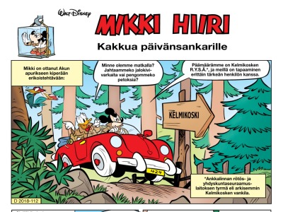 Kakkua päivänsankarille