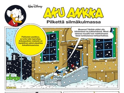 Pilkettä silmäkulmassa