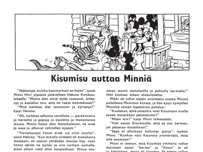 21361 Kisumisu auttaa Minniä