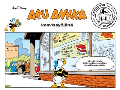 Aku Ankka kasvissyöjänä