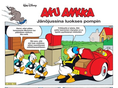 Jänöjussina luokses pompin