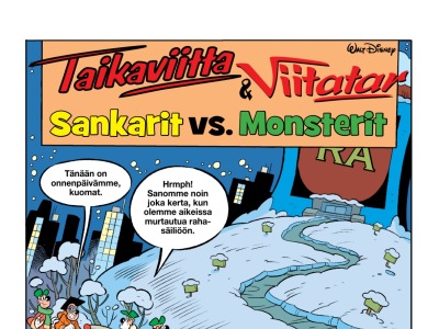 Sankarit vs. Monsterit