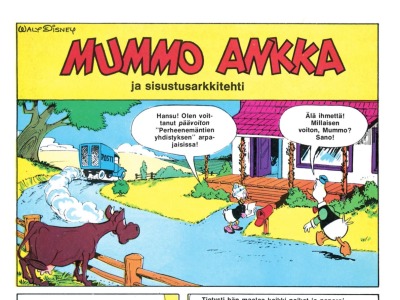 Mummo Ankka ja sisustusarkkitehti