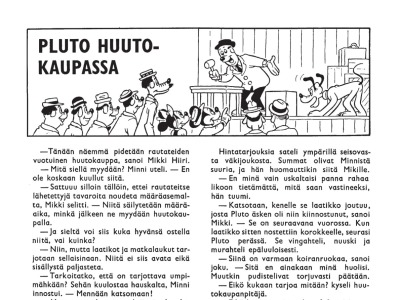 Pluto huutokaupassa