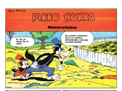 Pikku Hukka melonivarkaissa