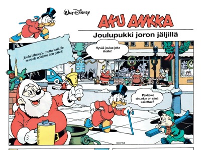 Joulupukki joron jäljillä