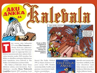 cover from AA 8B/1999 (Kalevala-Ankka)