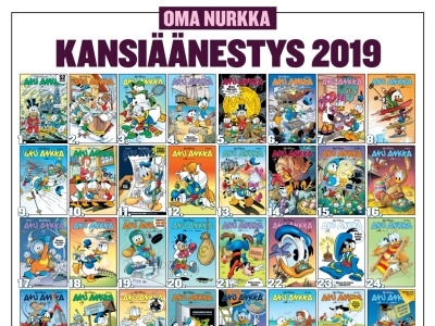 Paras kansi 2019 -äänestys!