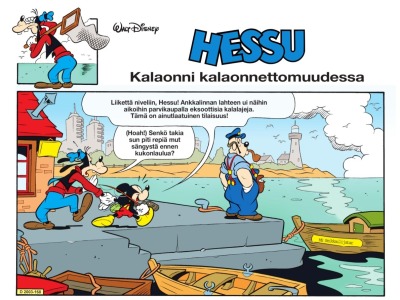 Kalaonni kalaonnettomuudessa