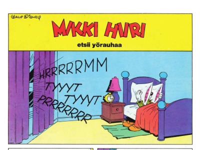 Mikki Hiiri etsii yörauhaa