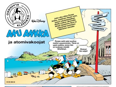 Aku Ankka ja atomivakooja