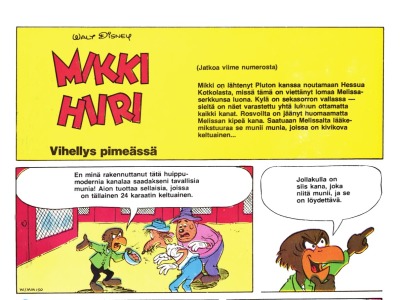 Vihellys pimeässä