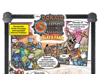 Donald Quest – Palava paasi Ensimmäinen osa: Pakkasen vangit