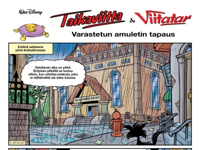 Varastetun amuletin tapaus