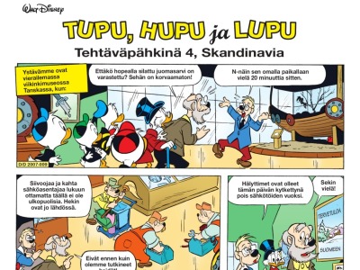 Tehtäväpähkinä 4, Skandinavia