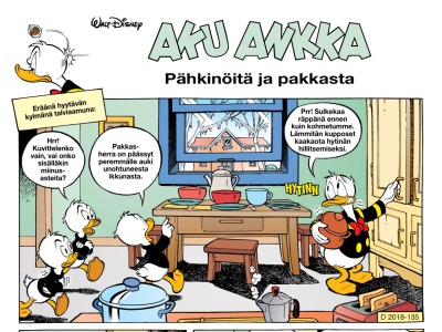 Pähkinöitä ja pakkasta