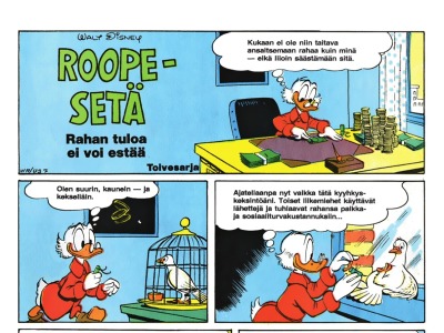 Rahan tuloa ei voi estää