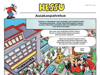 Asiakaspalvelua