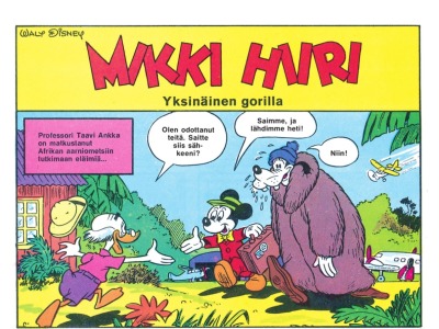 Yksinäinen gorilla