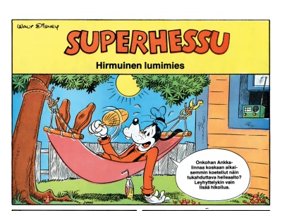 Hirmuinen lumimies