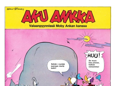 Valaanpyynnissä Moby Ankan kanssa