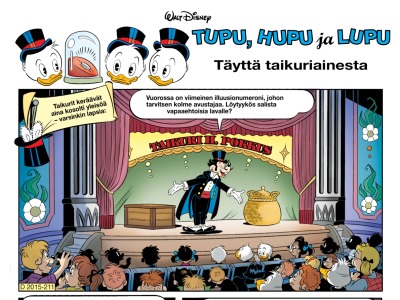 Täyttä taikuriainesta