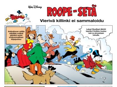 Vierivä killinki ei sammaloidu