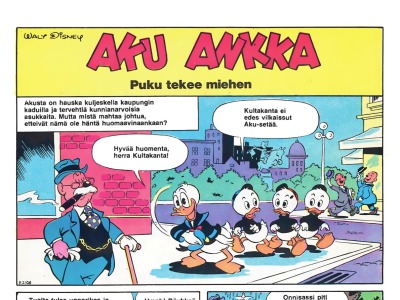 Puku tekee miehen