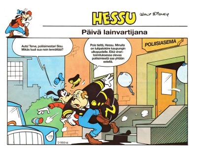 Päivä lainvartijana