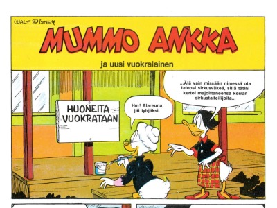 Mummo Ankka ja uusi vuokralainen