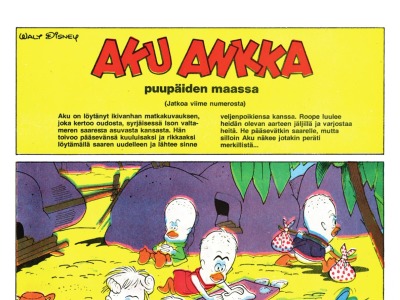 Aku Ankka Puupäiden maassa