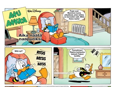 Aika näätä naapuriksi