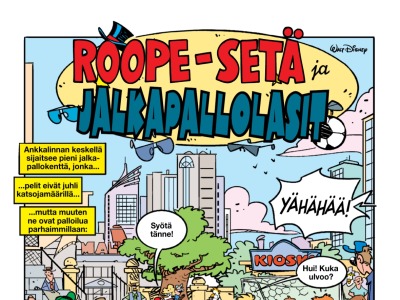 Roope-setä ja jalkapallolasit