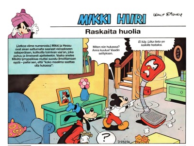 Raskaita huolia