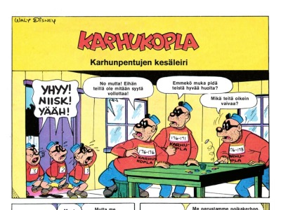 Karhunpentujen kesäleiri