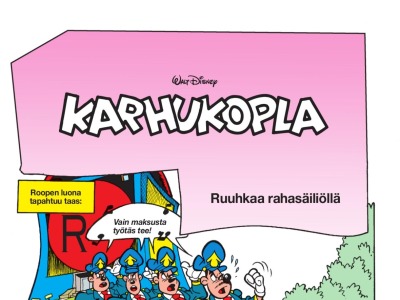 Ruuhkaa rahasäiliöllä