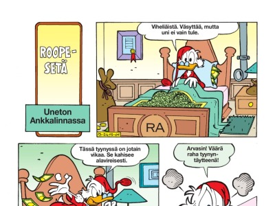 Uneton Ankkalinnassa