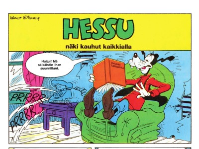 Hessu näki kauhut kaikkialla