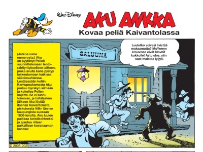 Kovaa peliä Kaivantolassa