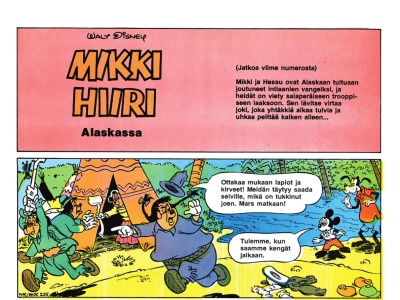 Mikki Hiiri Alaskassa