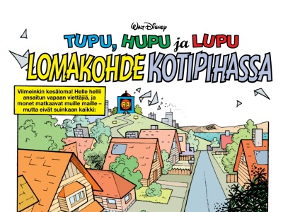 Lomakohde kotipihassa