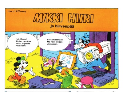 Mikki Hiiri ja hirvenpää